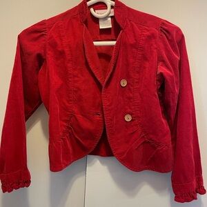 American Girl Red Kids Blazer